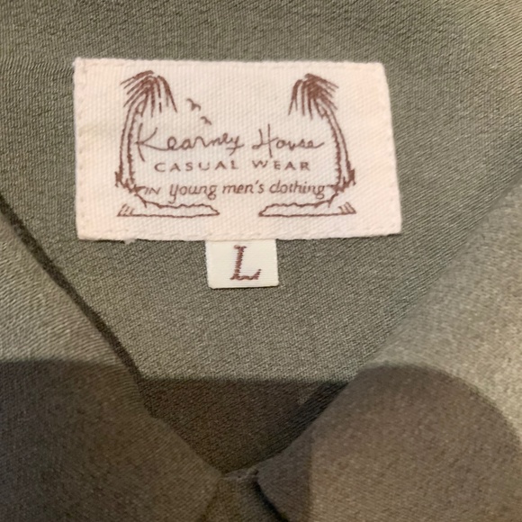 Men's woven printed Hawaiian short sleeves shirt - Picture 3 of 6